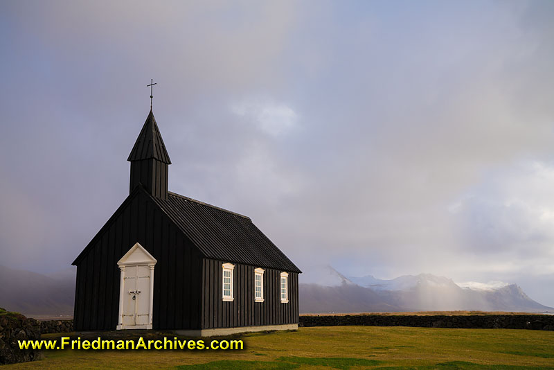 religion,church,steeple,tiny,black,overcast,